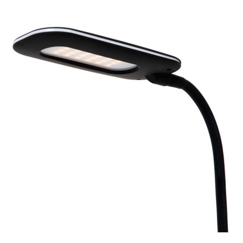Lucide PENNY - Stolná lampa - LED - 1x6W 3000K - Čierna